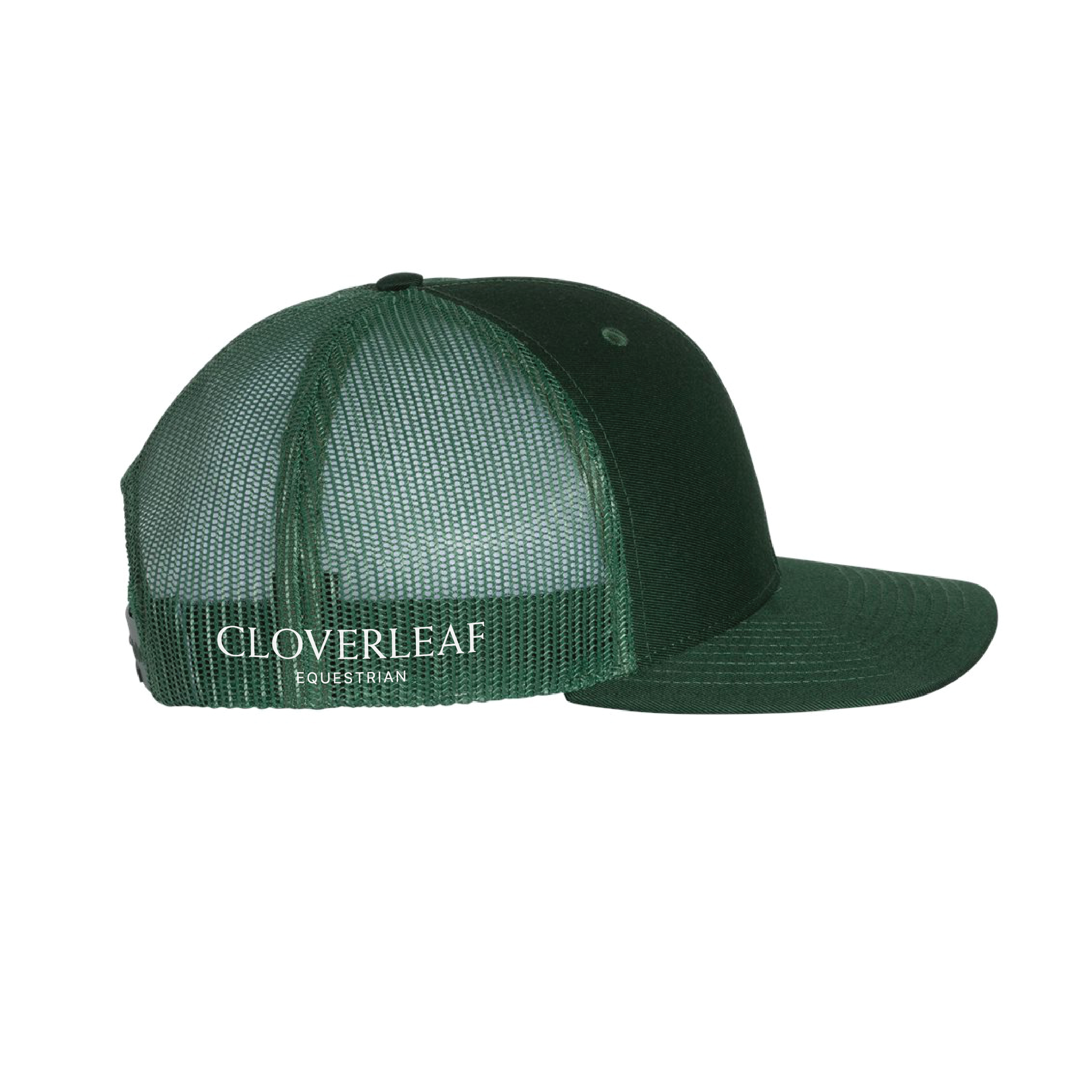 Cloverleaf Equestrian Snapback Trucker Cap