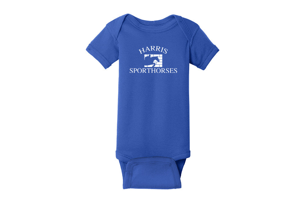 Harris Sporthorses Infant Short Sleeve Bodysuit