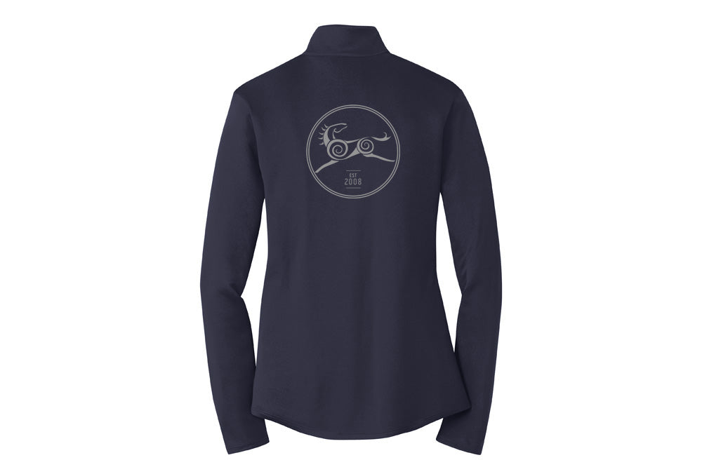 Sandhaven Women's PosiCharge 1/4 Zip Sunshirt