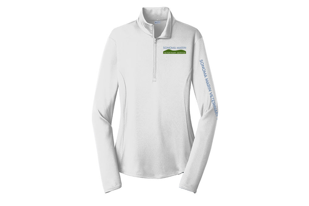 Sonoma Marin Vet Women's Sport-Tek PosiCharge 1/4 Zip Sunshirt