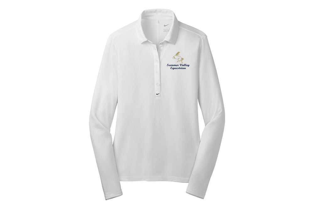 Summer Valley Equestrian Women's Nike Tech Dri-FIT Long Sleeve Polo