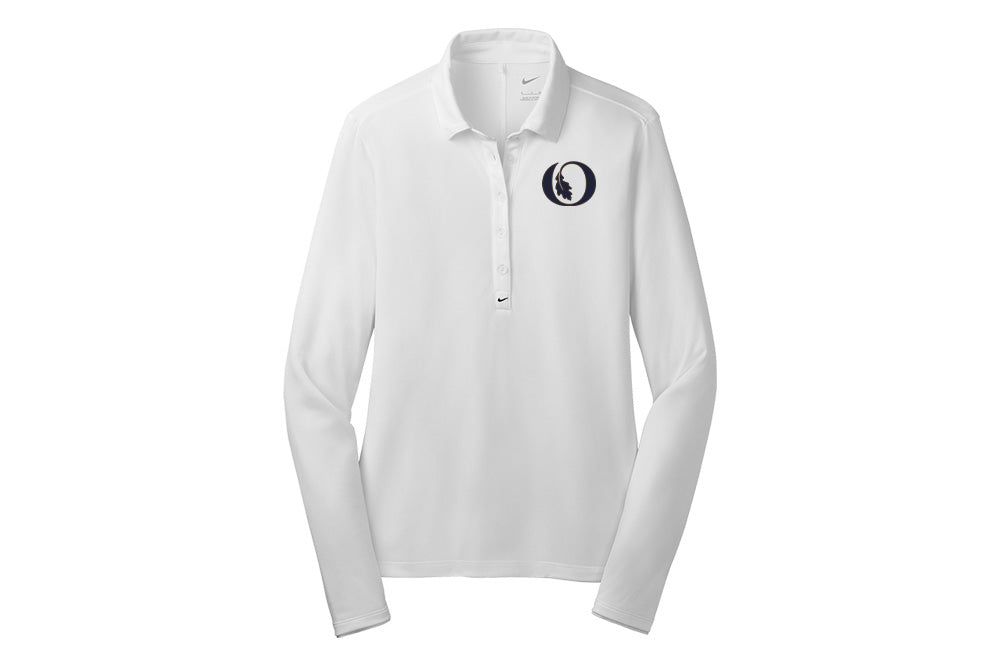 Oakwood Women's Nike Tech Dri-FIT Long Sleeve Polo