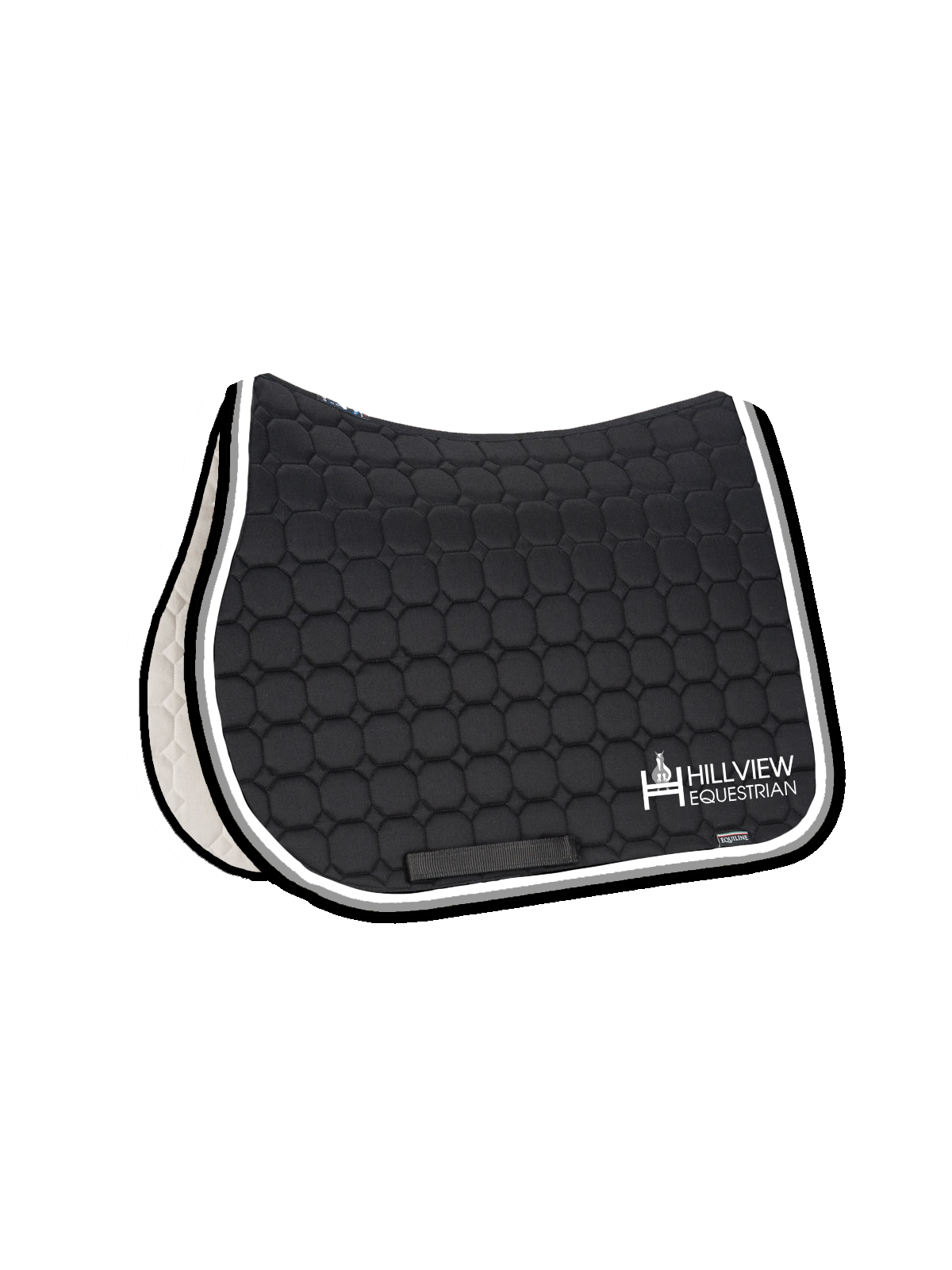 Hillview Black Equiline Custom Jumping Show Pad
