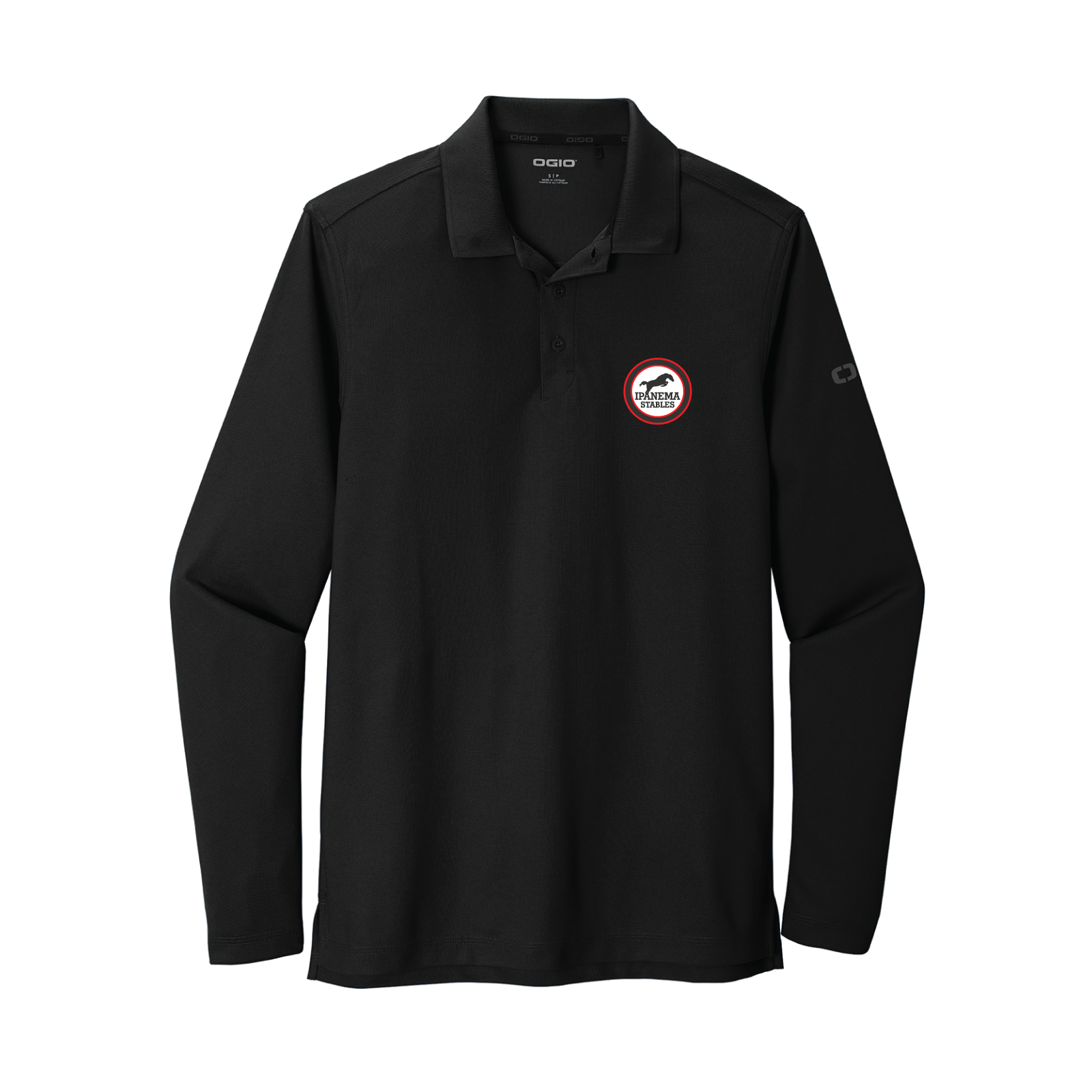Ipanema Stables Men's OGIO Caliber Long Sleeve Polo