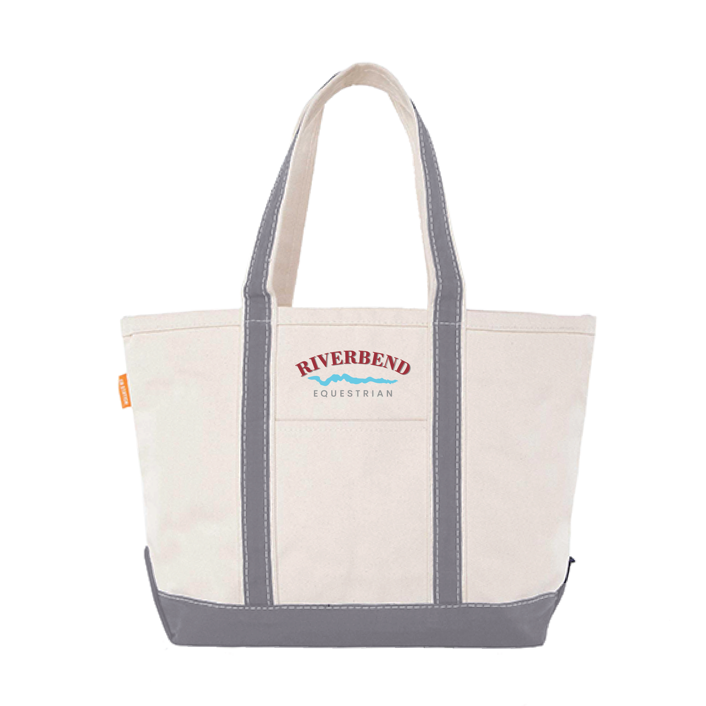 Riverbend Equestrian CB Station Medium Canvas Tote