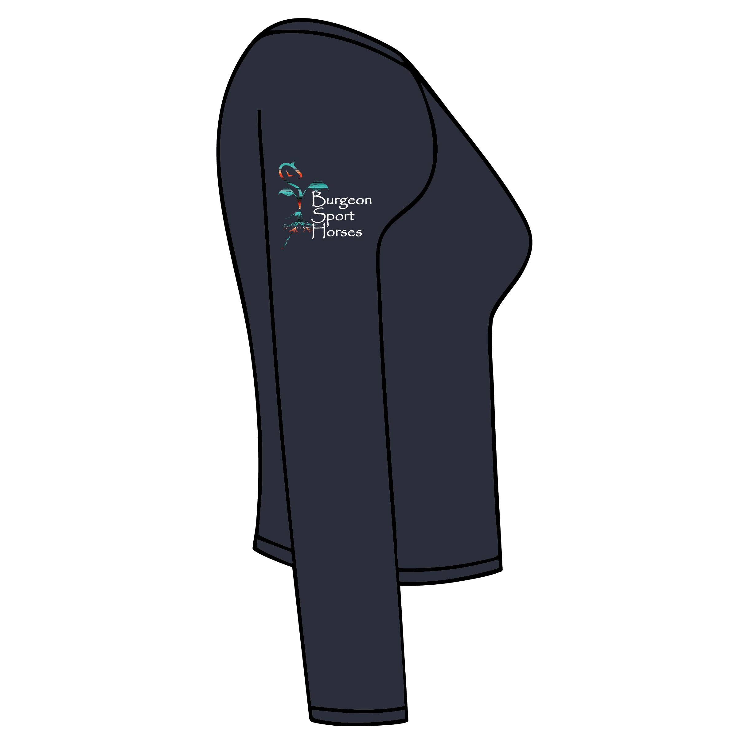 Burgeon Sport Horses Women's TKEQ 'Kennedy' Seamless Long Sleeve