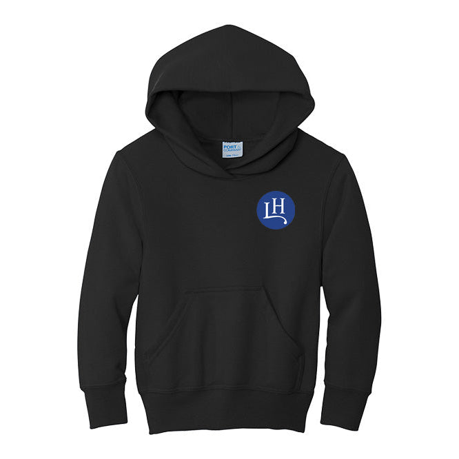Leavitt Hill Youth Port & Company Pullover Hoodie