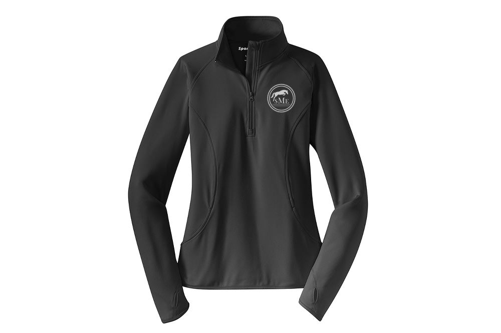 Silver Mesquite Equestrian Women's Sport-Tek Stretch 1/4 Zip Pullover