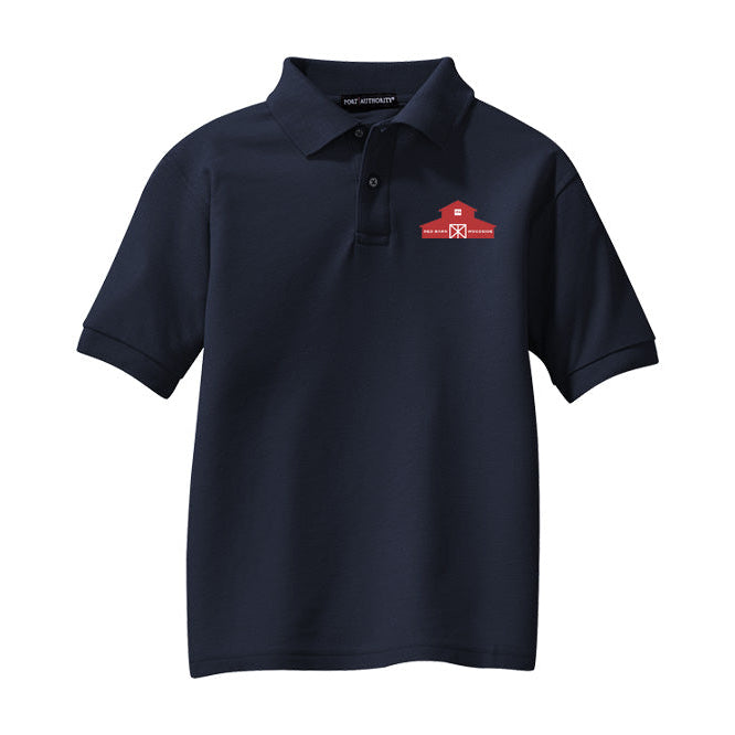 Red Barn IEA Youth Port Authority Short Sleeve Silk Touch Polo