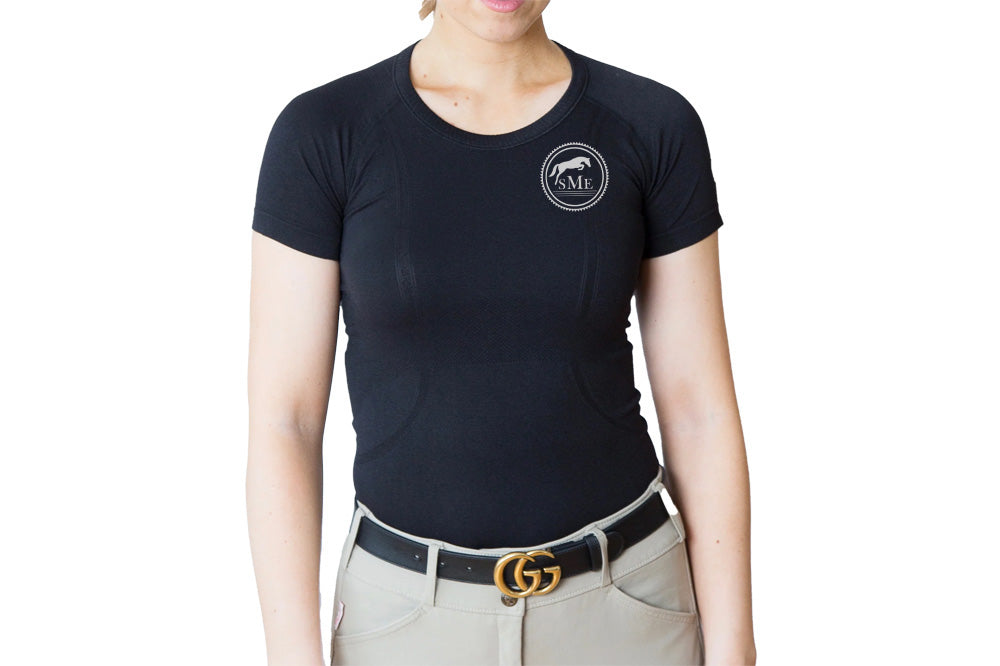 Silver Mesquite Equestrian Women's TKEQ 'Kennedy' Seamless Short Sleeve Shirt