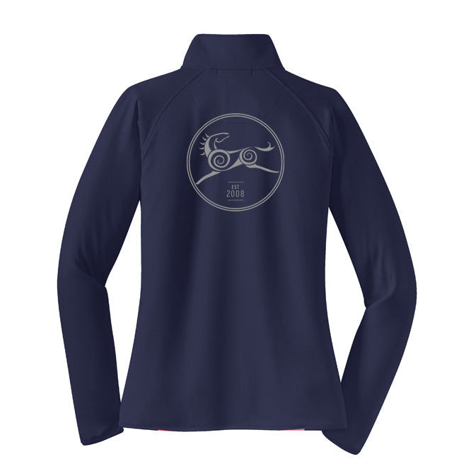 Sandhaven Women's SportTek Sport-Wick Stretch 1/4 Zip Pullover