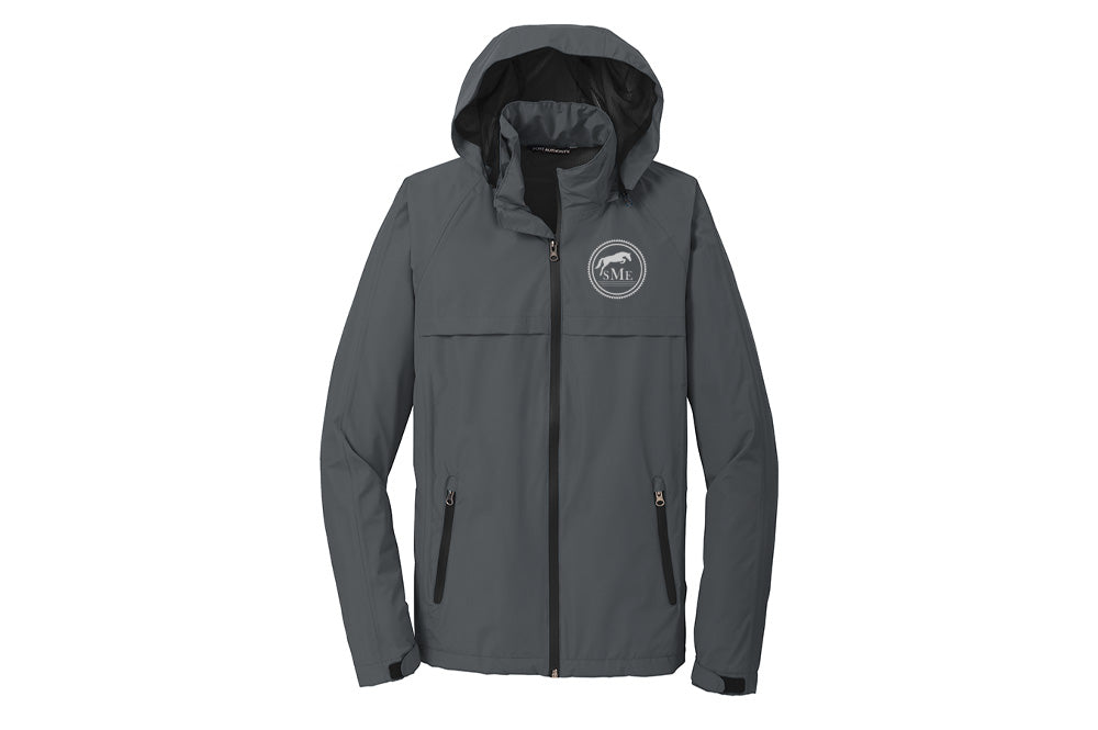 Silver Mesquite Equestrian Men's Port Authority Waterproof Jacket