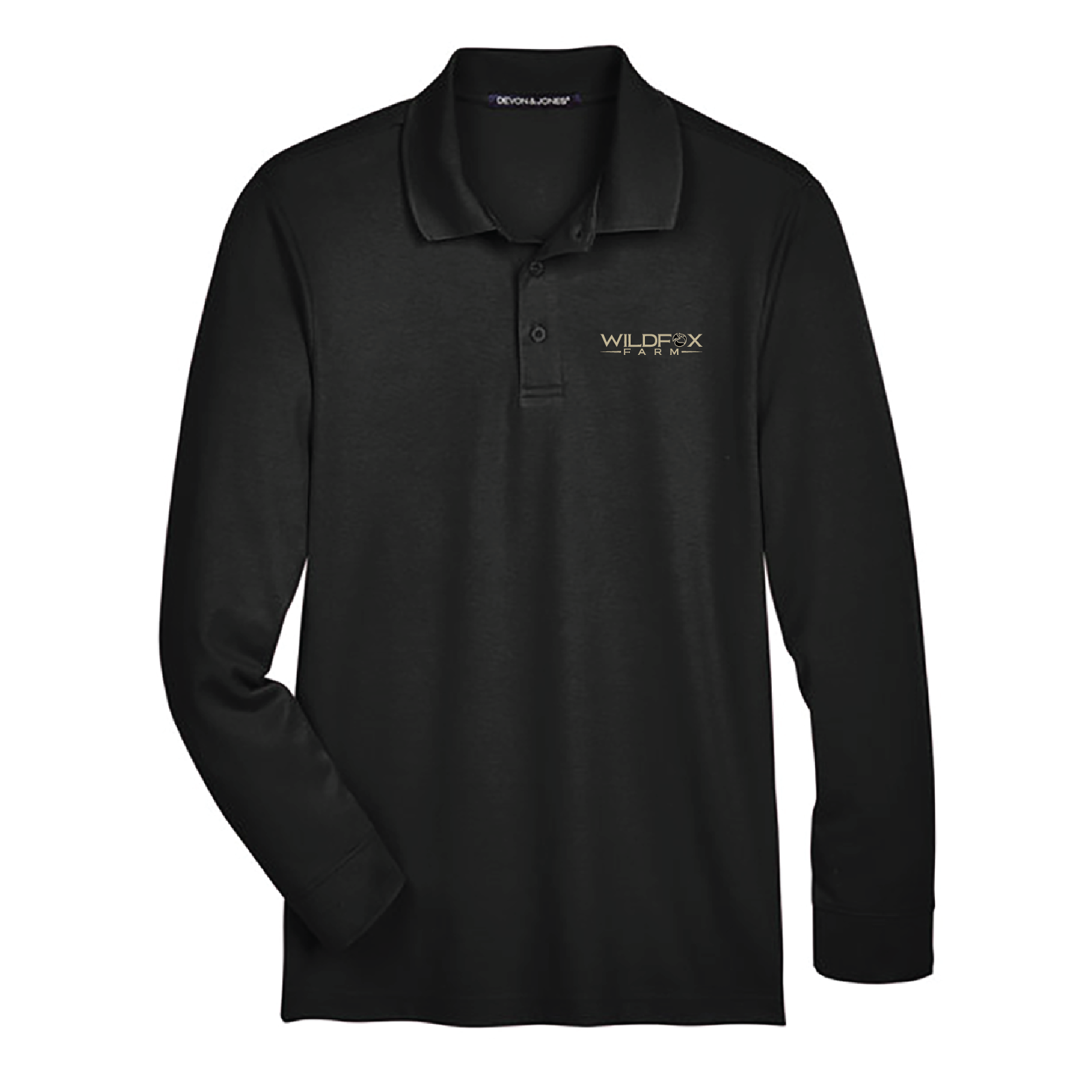 Wildfox Farm Men's Devon & Jones Long Sleeve Performance Polo