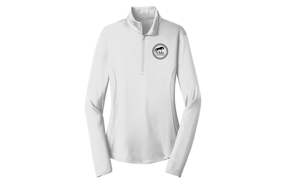 Silver Mesquite Equestrian Women's Sport-Tek PosiCharge 1/4 Zip Sunshirt