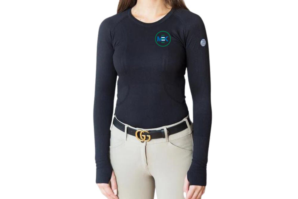 MK Equestrian Women's TKEQ 'Kennedy' Seamless Long Sleeve Shirt