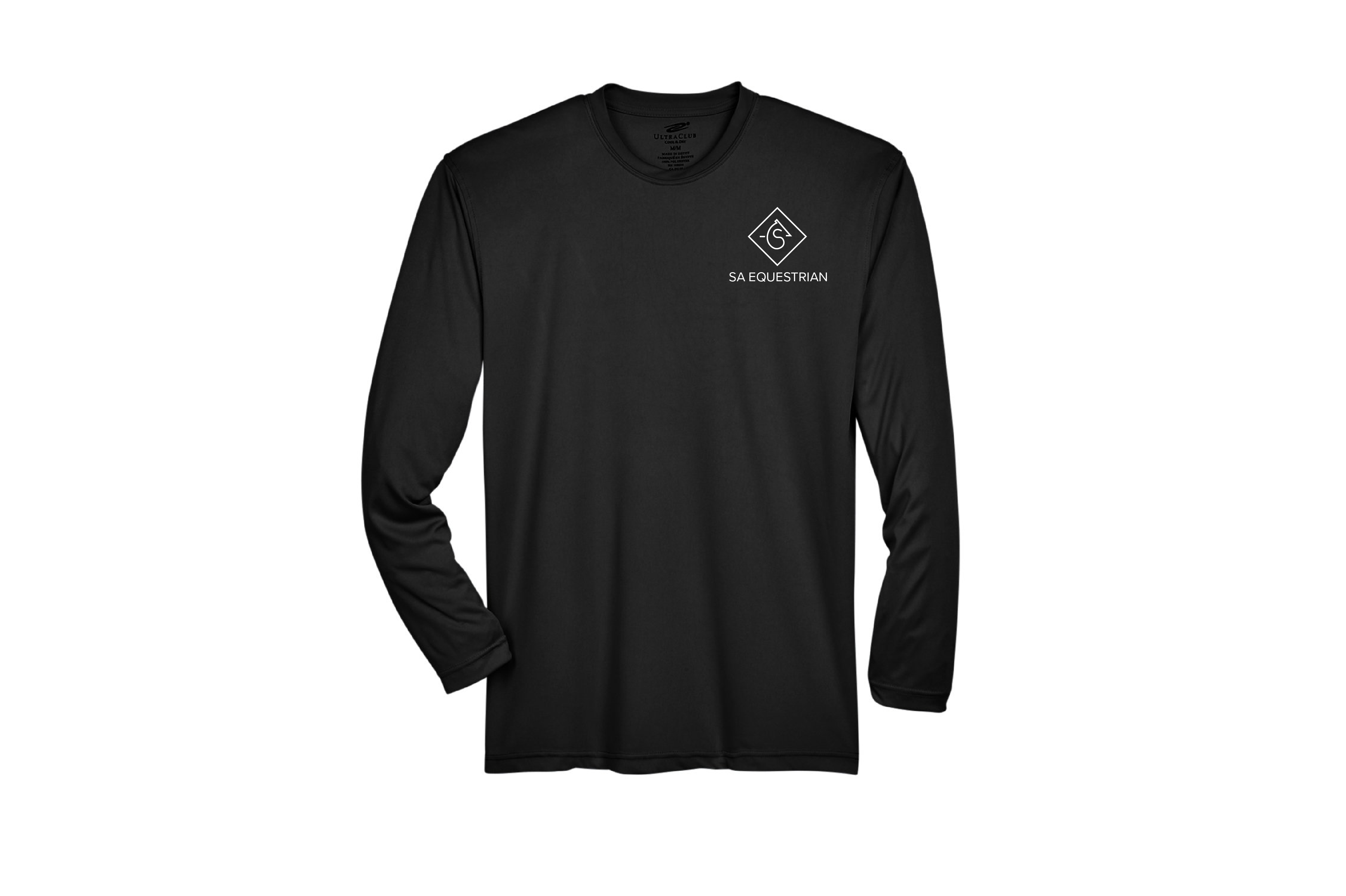 SA Equestrian Men's Cool & Dry Sport Performance Long Sleeve Tee