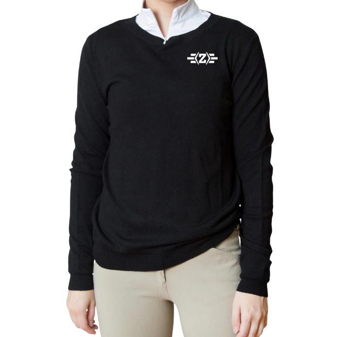Zeppelin Farms Women's TKEQ Essential Crewneck Sweater