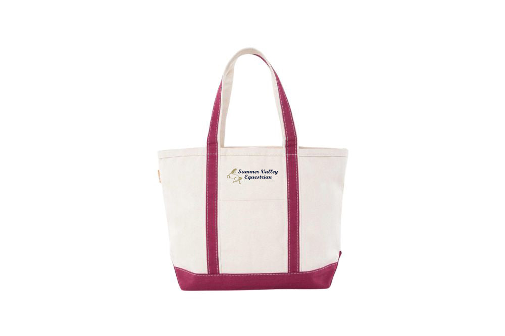 Summer Valley CB Station Medium Canvas Tote