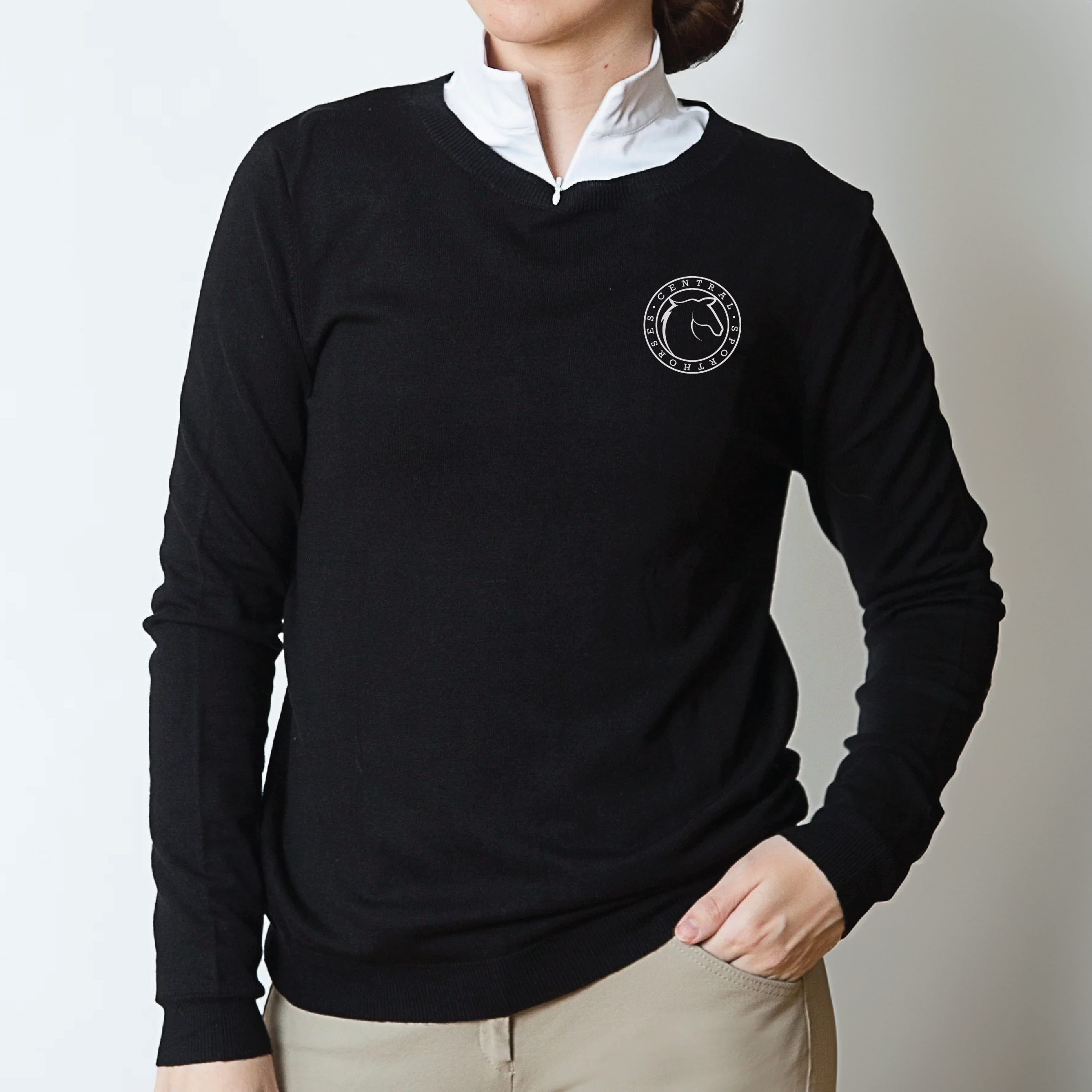 Central Sporthorses Women's TKEQ Essential Crewneck Sweater