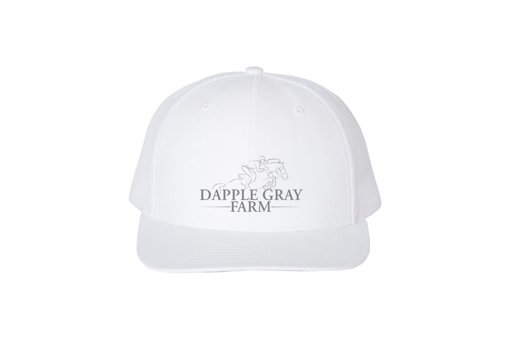 Dapple Gray Farm Snapback Trucker Cap