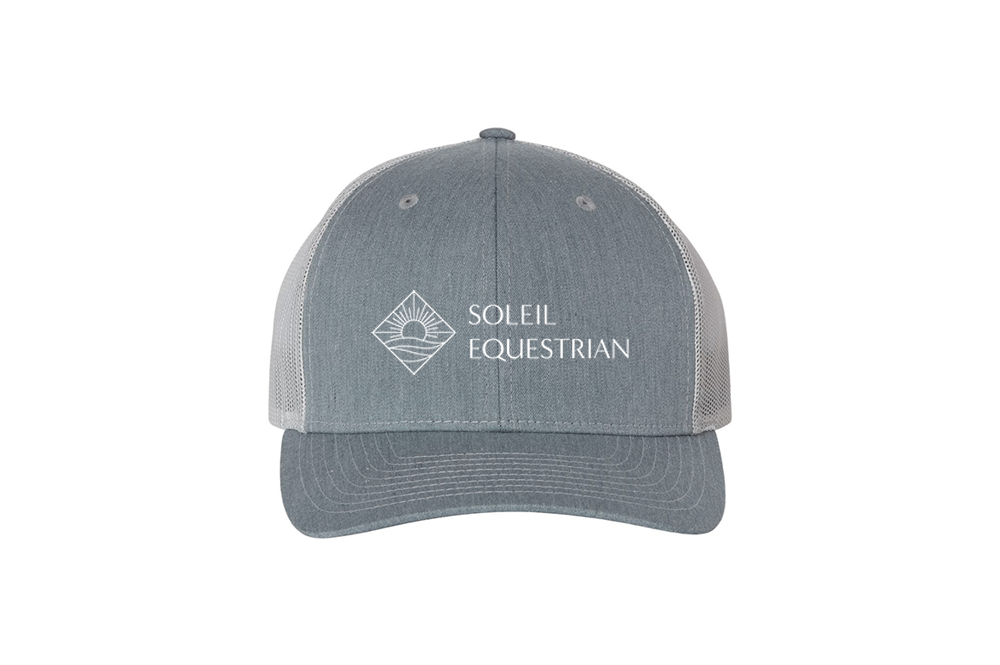 Soleil Equestrian Snapback Trucker Cap