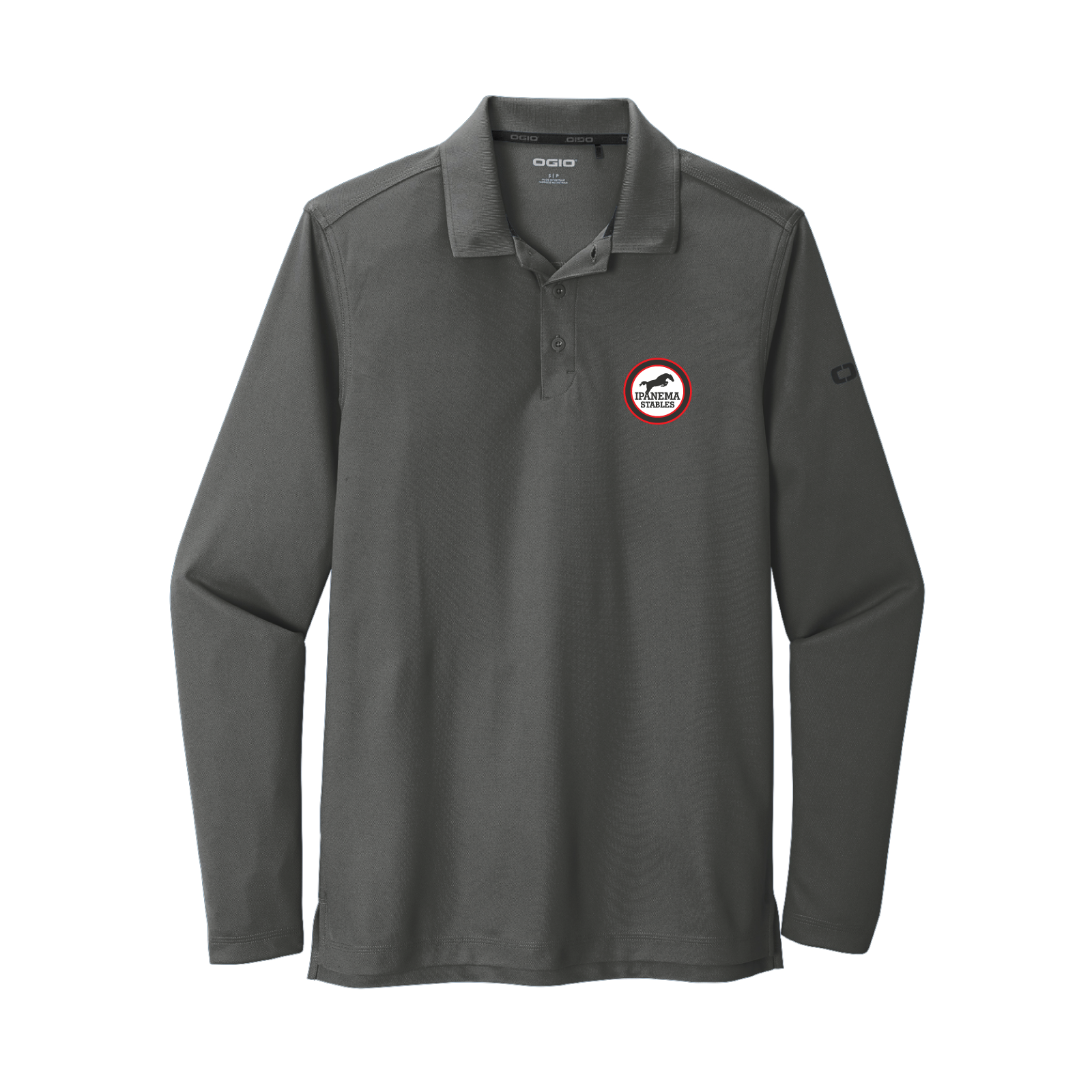 Ipanema Stables Men's OGIO Caliber Long Sleeve Polo