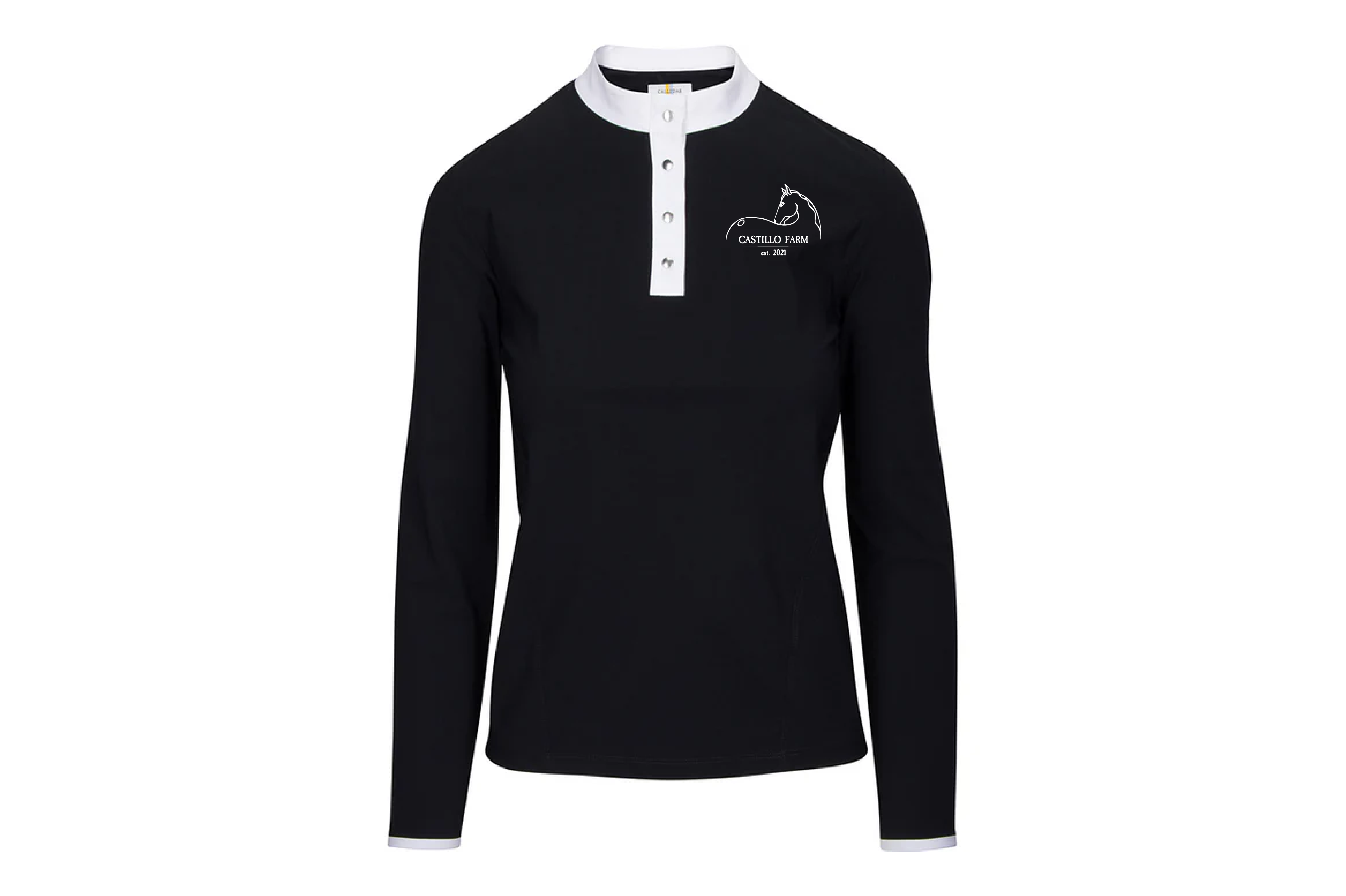 Castillo Farm Women's Callidae Long Sleeve Tech Polo