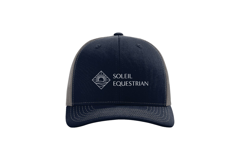 Soleil Equestrian Snapback Trucker Cap