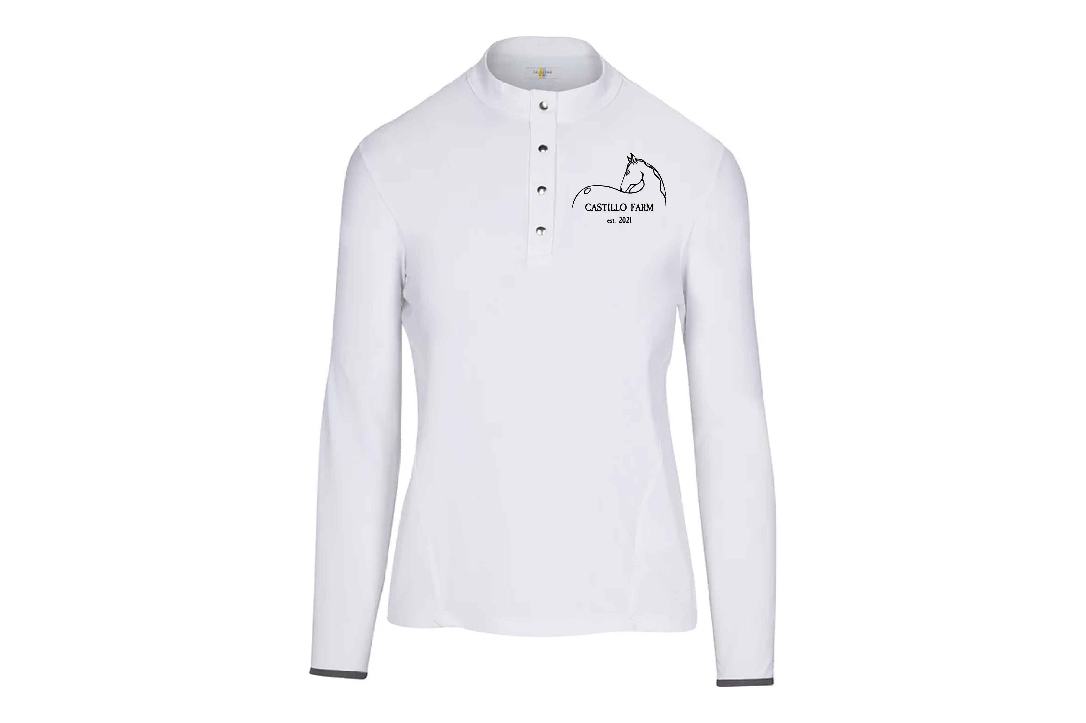 Castillo Farm Women's Callidae Long Sleeve Tech Polo