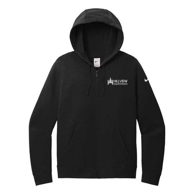 Hillview Equestrian Women's Nike Club Fleece Full-Zip Hoodie