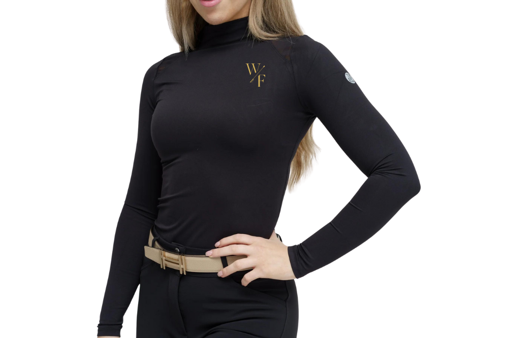 Wanderlust Farm Women's TKEQ 'Chloe' High Collar Technical Top