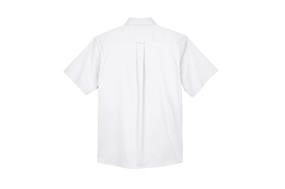 Harris Sporthorses Men's Easy Blend Short-Sleeve Twill Shirt