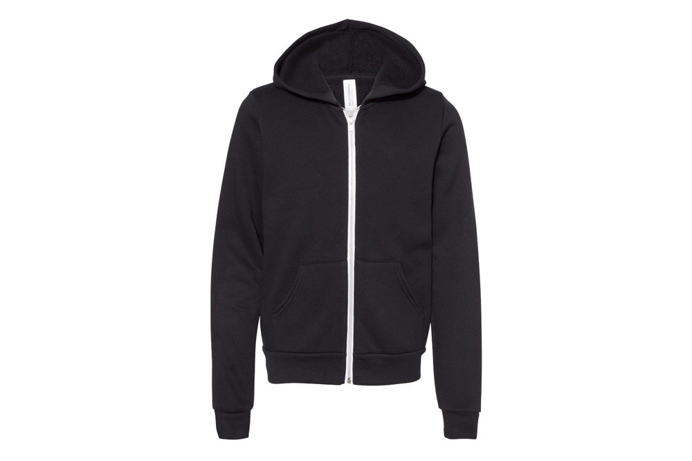 Black Diamond Equestrian Youth Fleece Full-Zip Hooded Sweatshirt