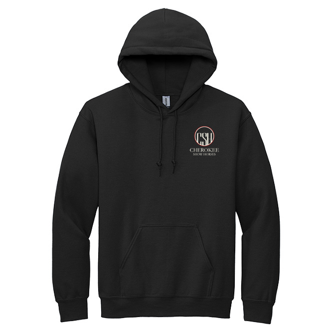 Cherokee Show Horses Unisex Softstyle Pullover Hooded Sweatshirt