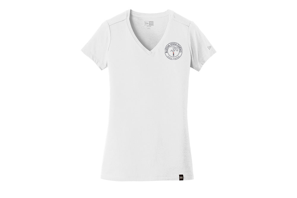 Buena Vista Women's New Era Heritage Blend V-Neck Tee