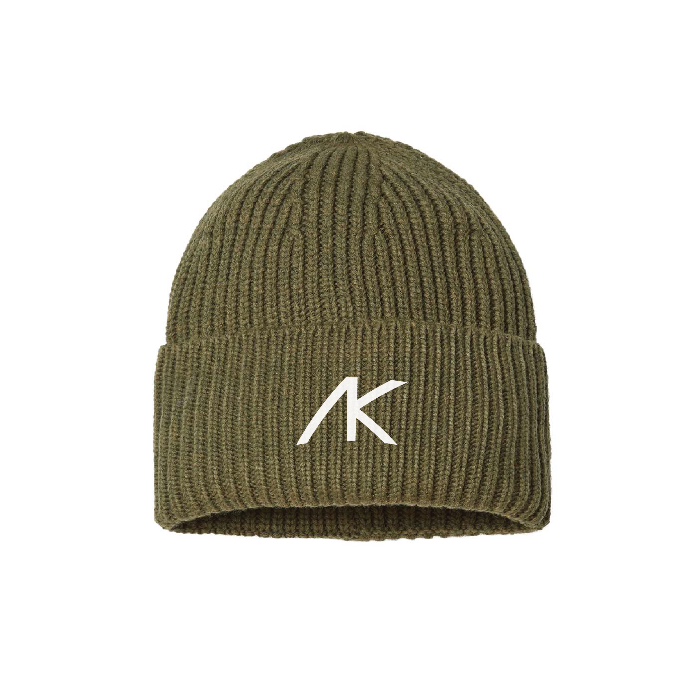Angel Karolyi Chunky Rib Cuffed Beanie