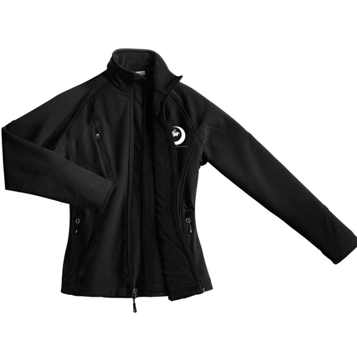 Bay Haven Women's Port Authority Textured Soft Shell Jacket