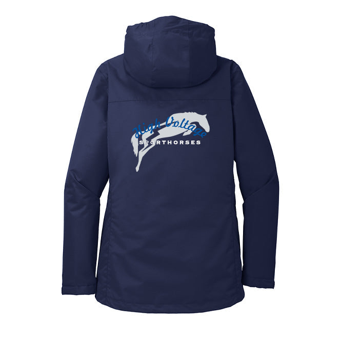 High Voltage Sporthorses Women's Port Authority All-Conditions Jacket
