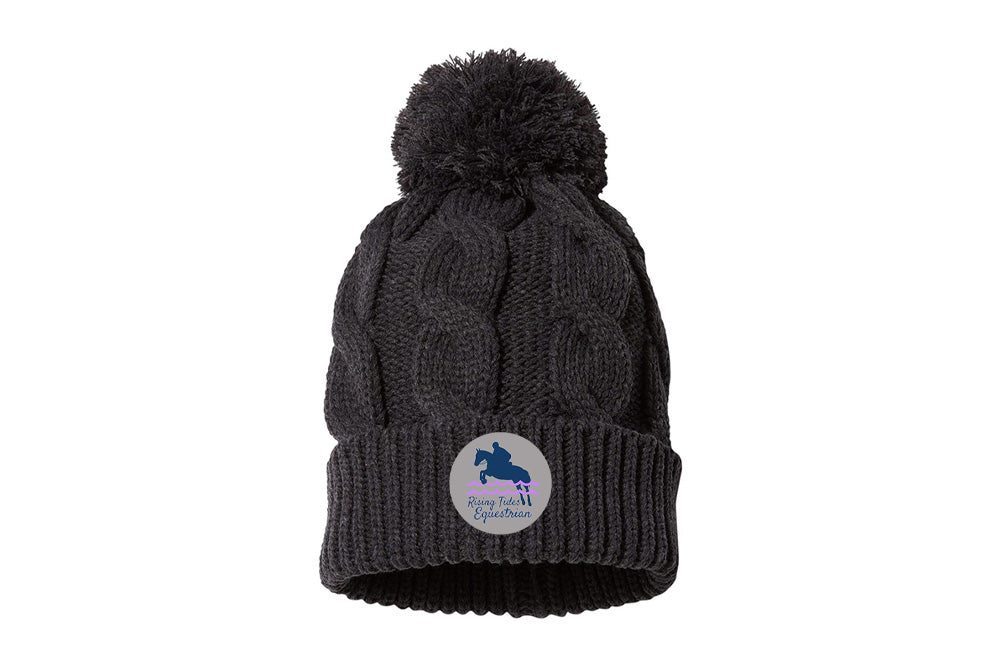 Rising Tides Chunk Twist Cuffed Beanie
