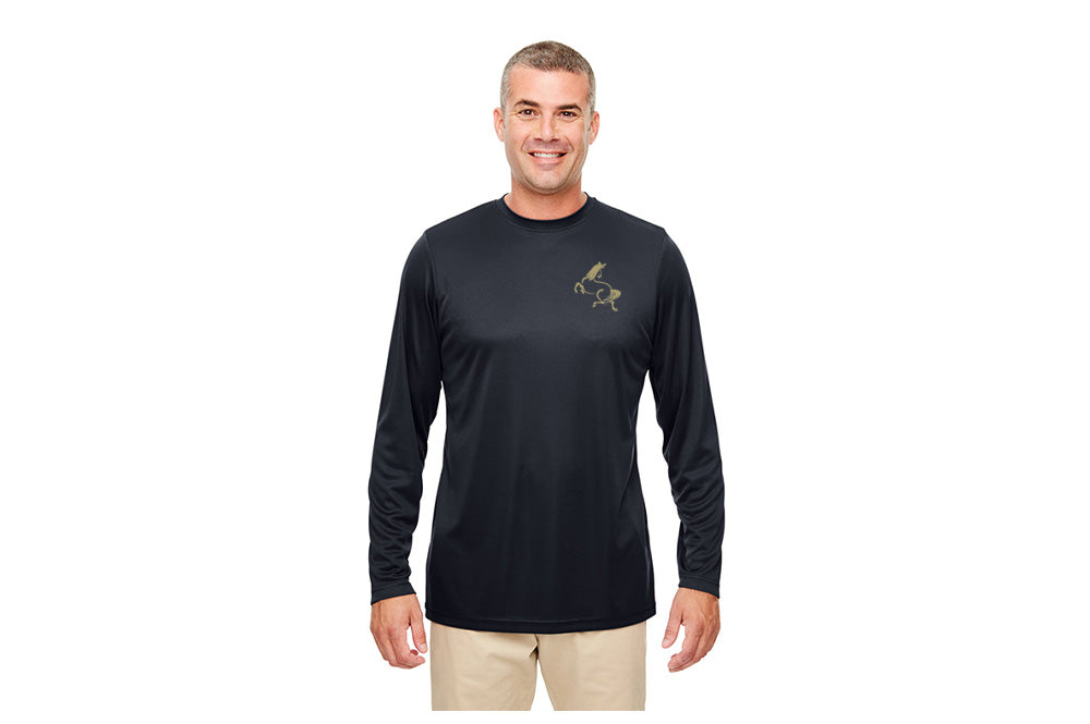 Summer Valley Equestrian Men's Cool & Dry Sport Performance Long Sleeve Tee