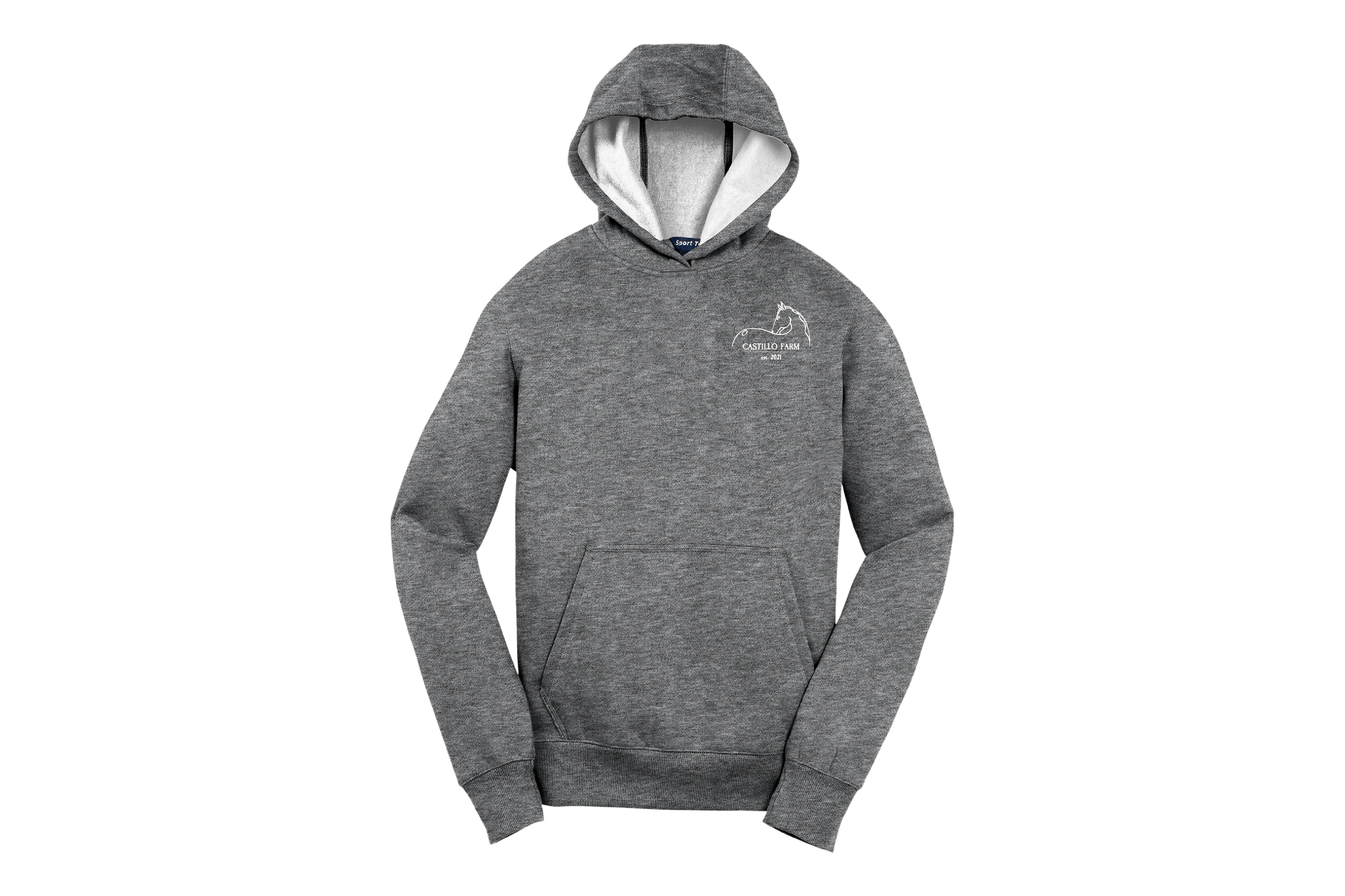Castillo Farm Youth Sport-Tek Pullover Hooded Sweatshirt