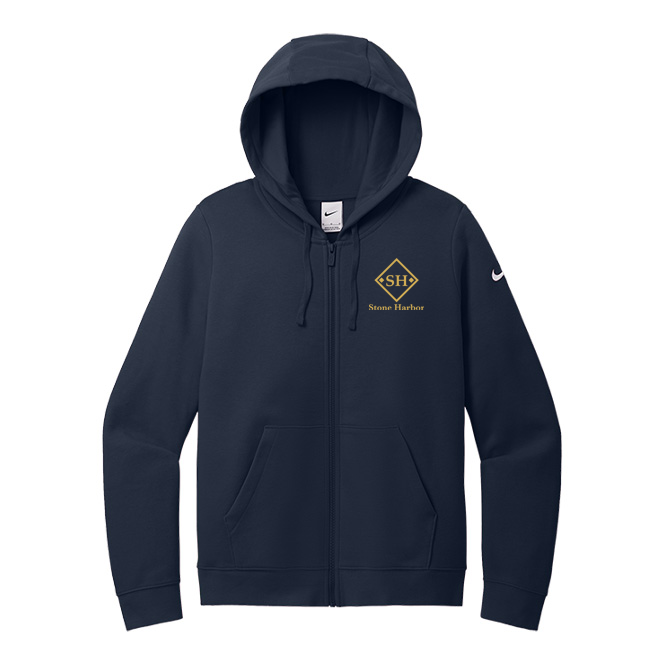 Stone Harbor Women's Nike Club Fleece Full-Zip Hoodie