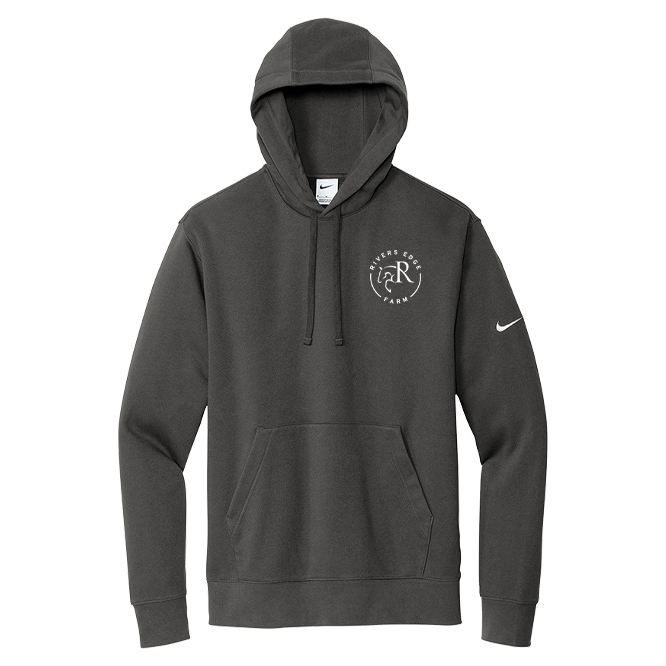 Rivers Edge Farm Men's Nike Club Fleece Pullover Hooded Sweatshirt