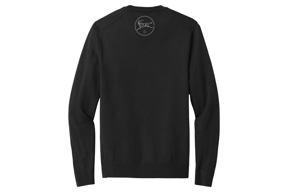 Sandhaven Men's Brooks Brothers Washable Merino Wool V-Neck Sweater