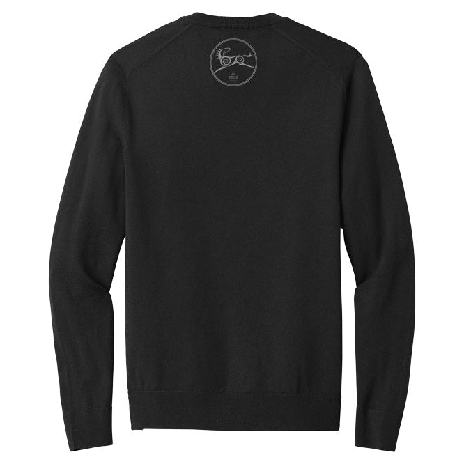 Sandhaven Men's Brooks Brothers Washable Merino Wool V-Neck Sweater