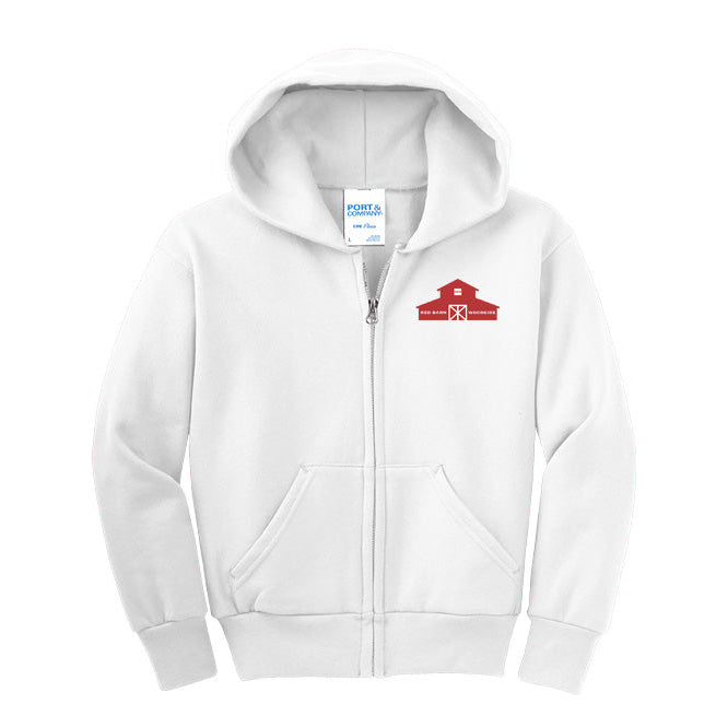 Red Barn IEA Youth Port & Company Fleece Zip-Up Hoodie