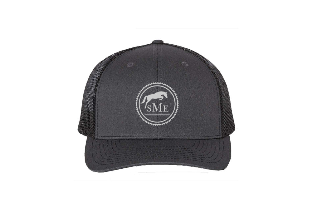 Silver Mesquite Equestrian Snapback Trucker Cap