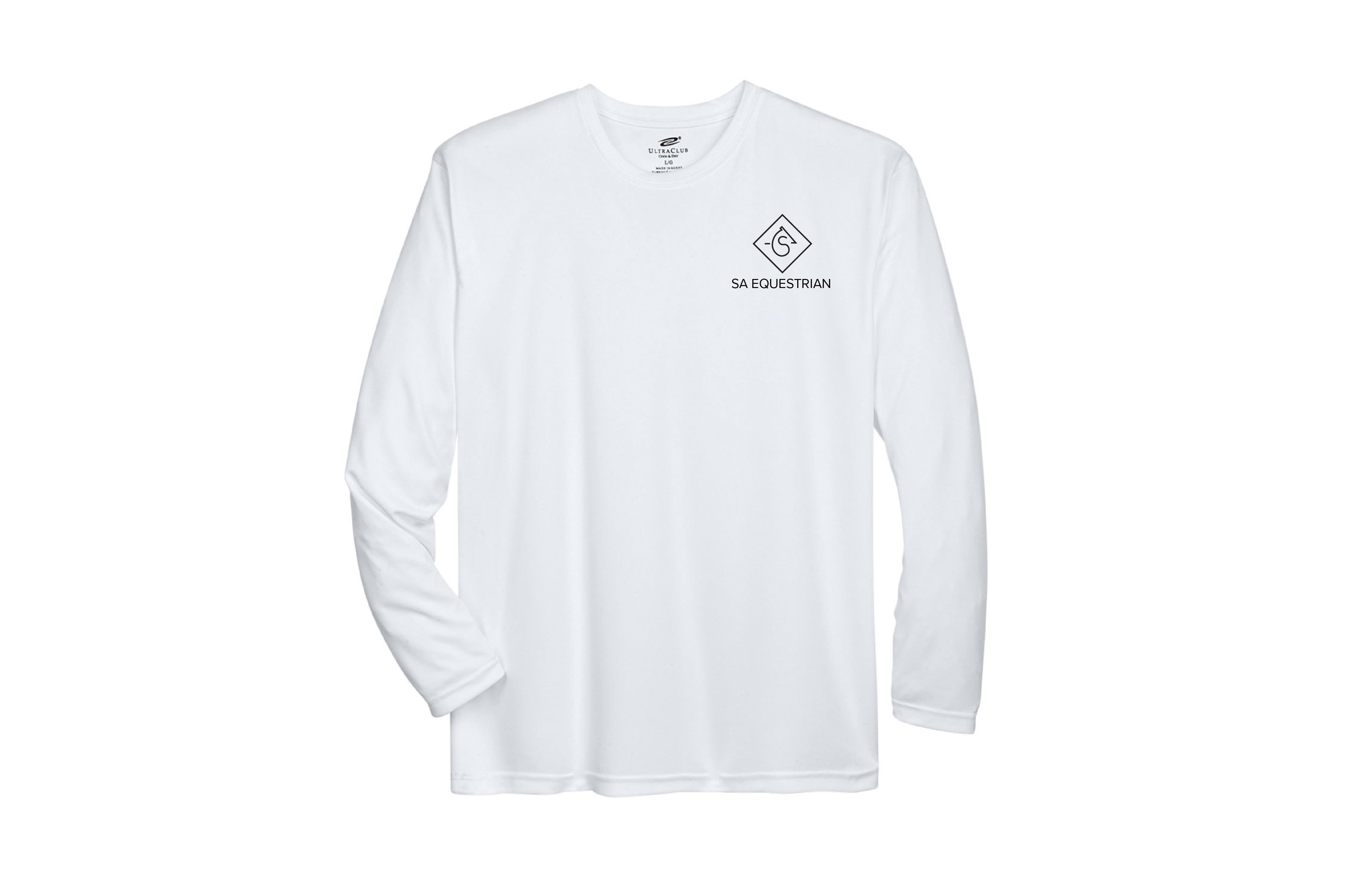 SA Equestrian Men's Cool & Dry Sport Performance Long Sleeve Tee