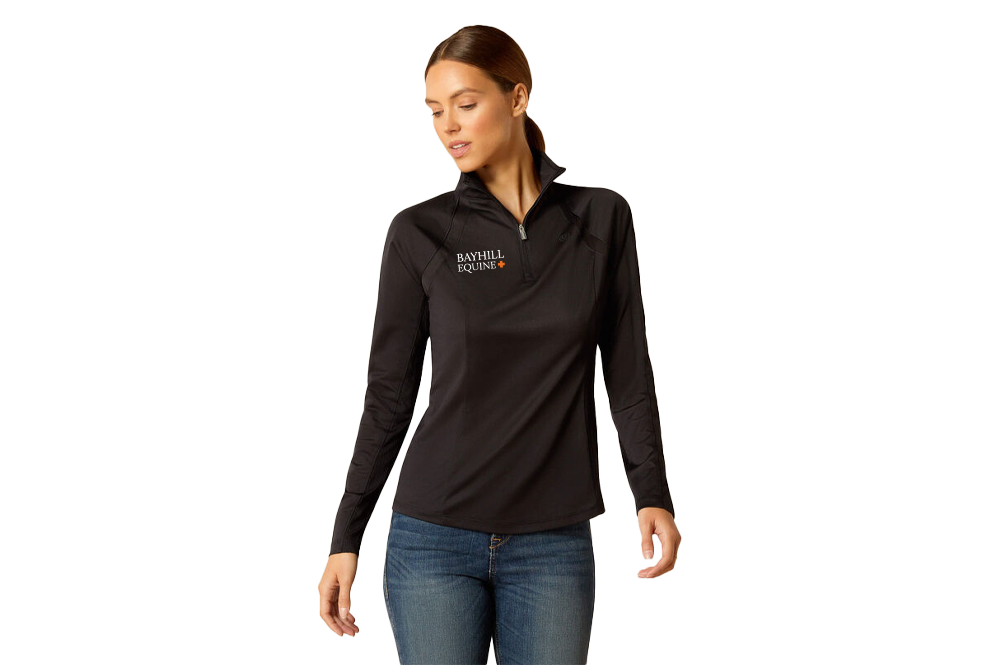 Bayhill Equine Women's Ariat Sunstopper 1/4 Zip Baselayer
