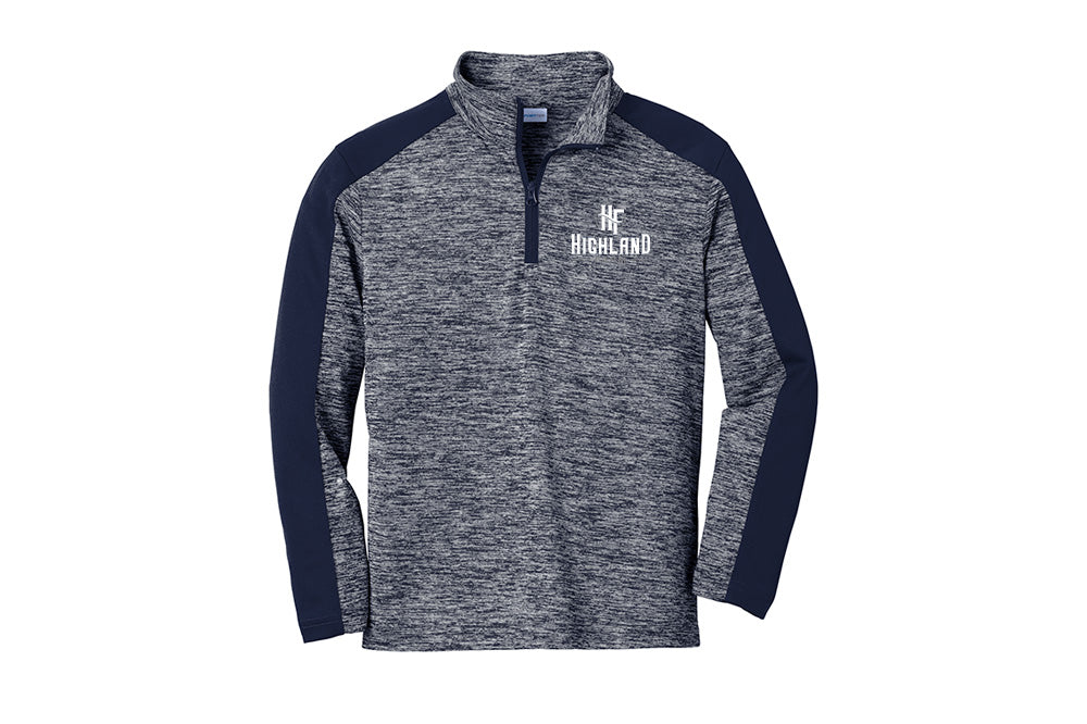 Highland Farm Youth Sport-Tek PosiCharge  Colorblock 1/4-Zip Pullover
